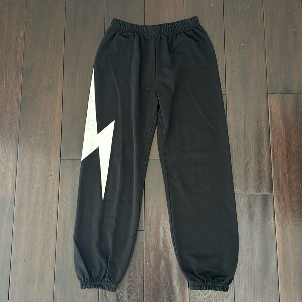 SHEIN inspired by Aviator Nation Kids Bolt Sweatpants